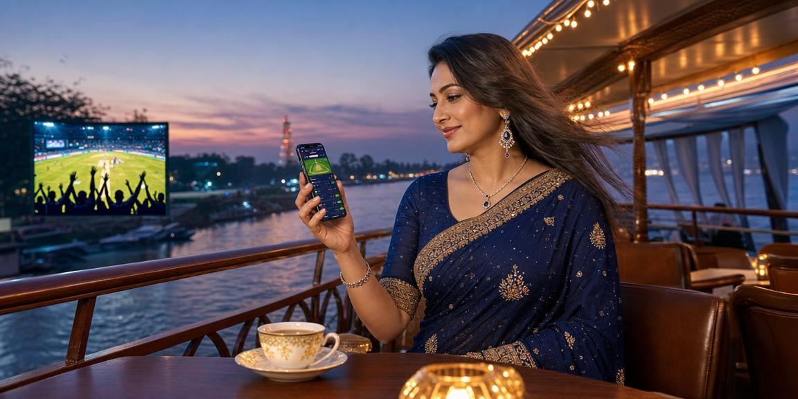 কুমিল্লায় ক্রিকেট বেটিং পর্যবেক্ষণ করছেন একজন বাংলাদেশি তরুণী